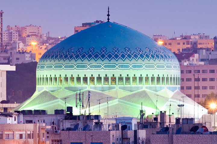 King Abdullah Mosque Amman jordan Medio Oriente. Foto National Geographic