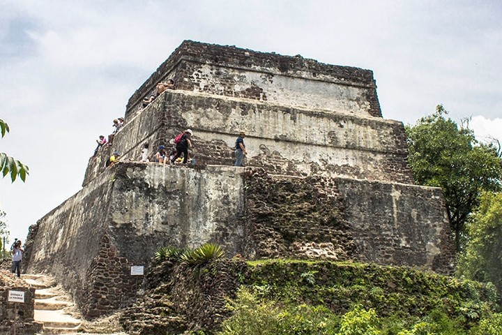 Pirámide del Tepozteco Tepoztlán y Yautepec Foto. Secretaría de Turismo