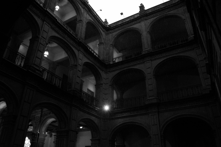 Museo de noche. Foto: Secretaría de Cultura de Puebla