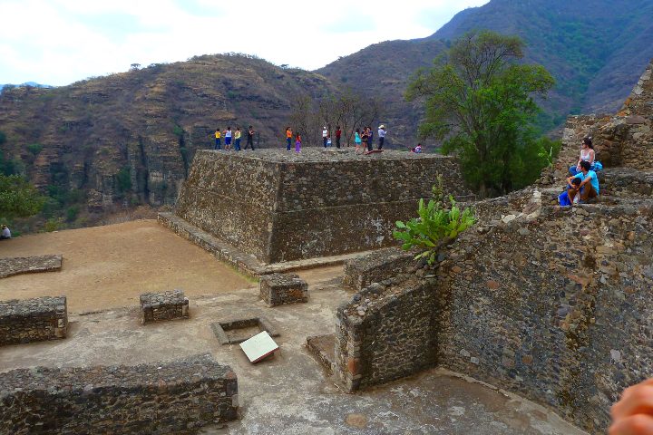 Zona arqueológica de Cuauhtinchán. Foto: Wikipedia